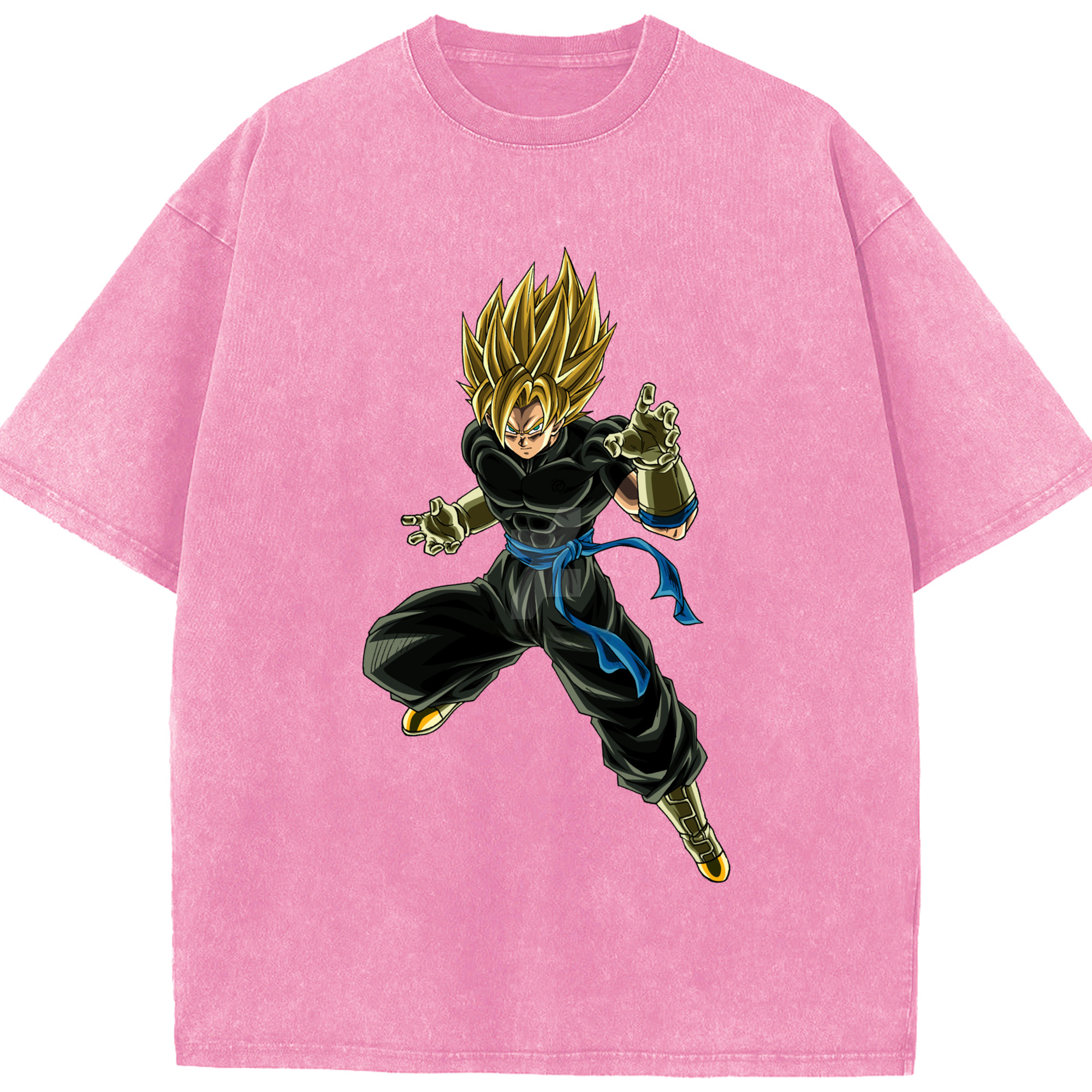 （画像用） ドラゴンボール ベジット DRAGON BALL Vegetto 綿100% ヴィンテージ風 半袖Tシャツ（フロントプリント）